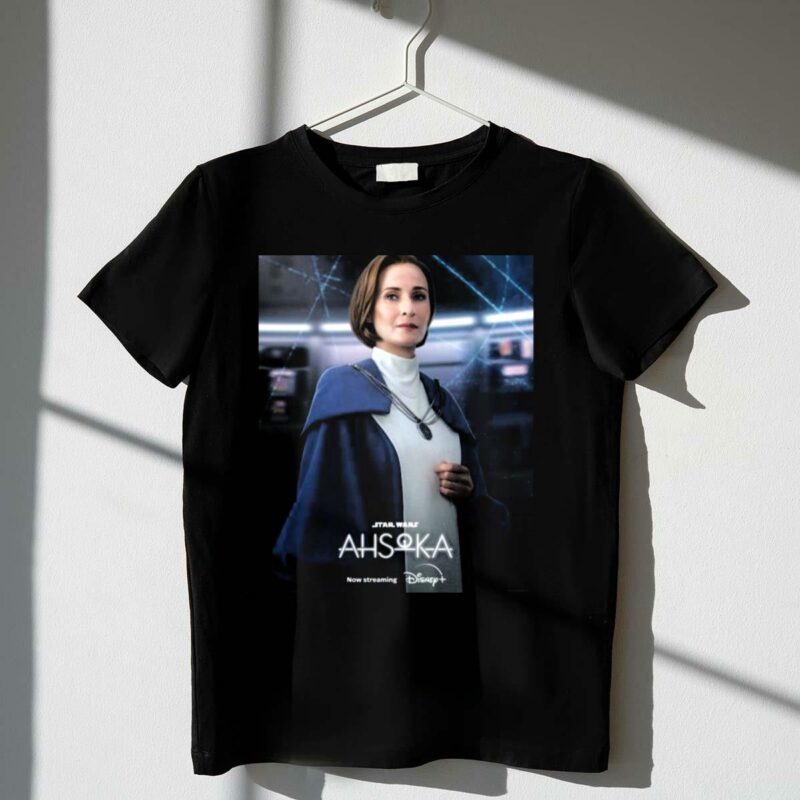 star wars ahsoka now streaming disney plus mon mothma character t shirt t shirt 1 1