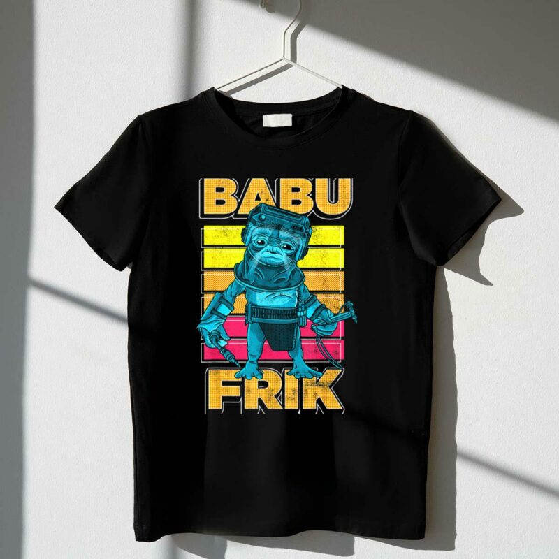 star wars babu frik pop the rise of skywalker retro vibes t shirt t shirt 1 1