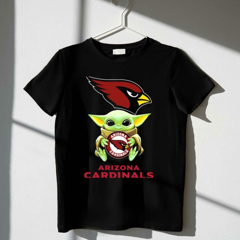 star wars baby yoda arizona cardinals hug t shirt t shirt 1 1