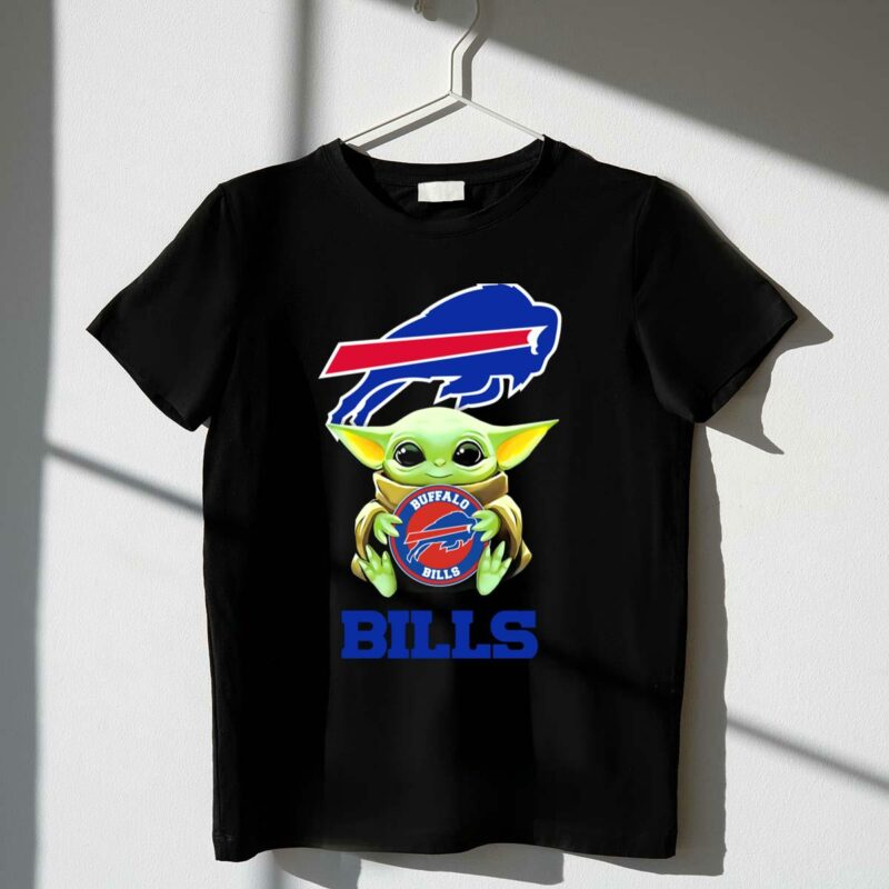 star wars baby yoda buffalo bills hugging t shirt t shirt 1 1