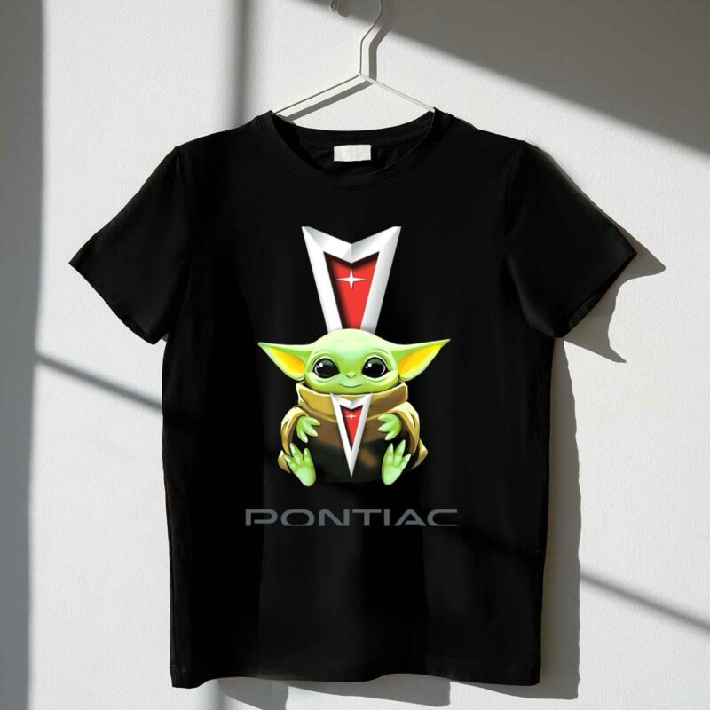 star wars baby yoda hugging pontiac t shirt t shirt 1 1