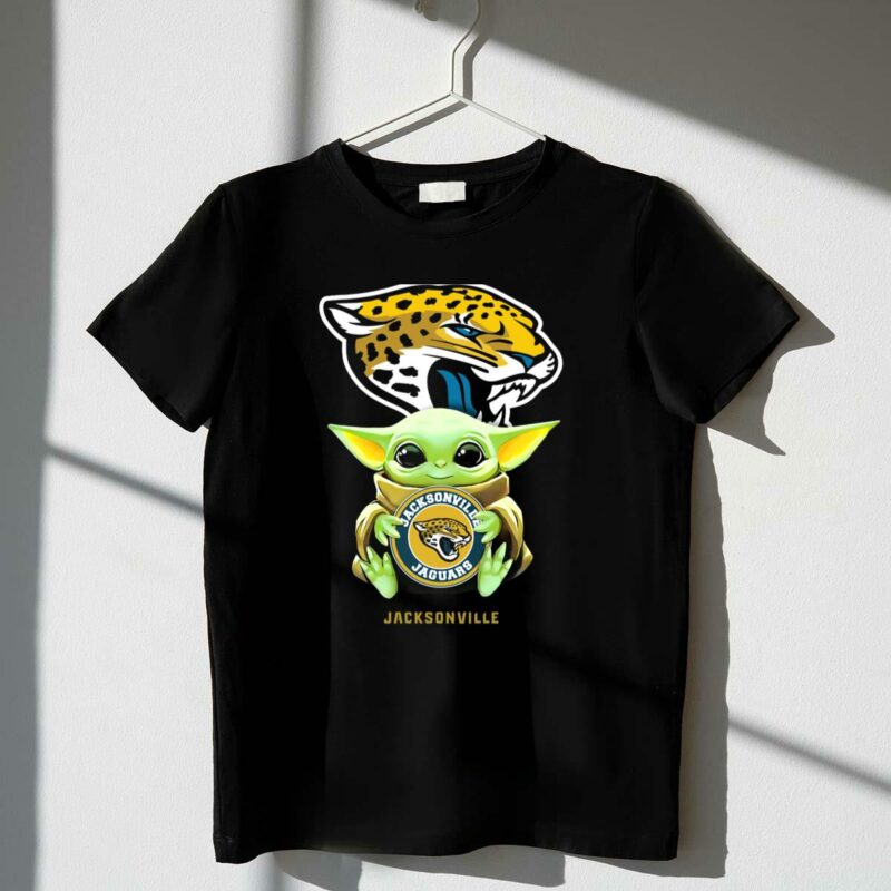 star wars baby yoda jacksonville jaguars t shirt t shirt 1 1