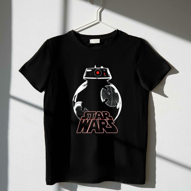 star wars bb 9e droid monochrome t shirt t shirt 1 1