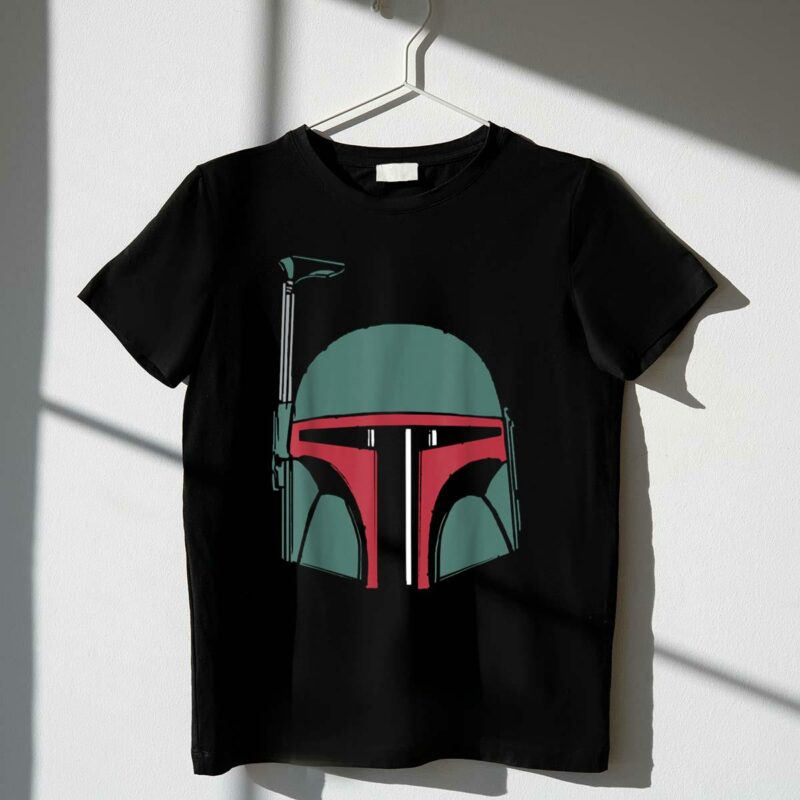 star wars boba fett helmet t shirt t shirt 1 1