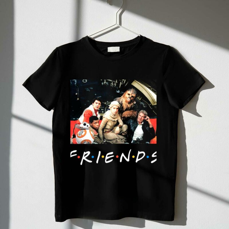 star wars cast in friends t shirt t shirt 1 1