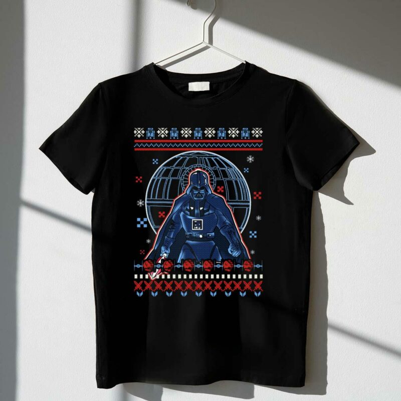 star wars darth knight vader xmas night christmas t shirt t shirt 1 1