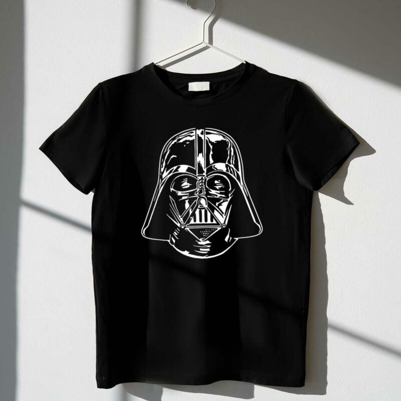 star wars darth vader iconic black helmet t shirt t shirt 1 1