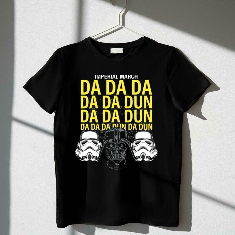 star wars darth vader imperial march da da da stormtrooper helmets t shirt t shirt 1 1
