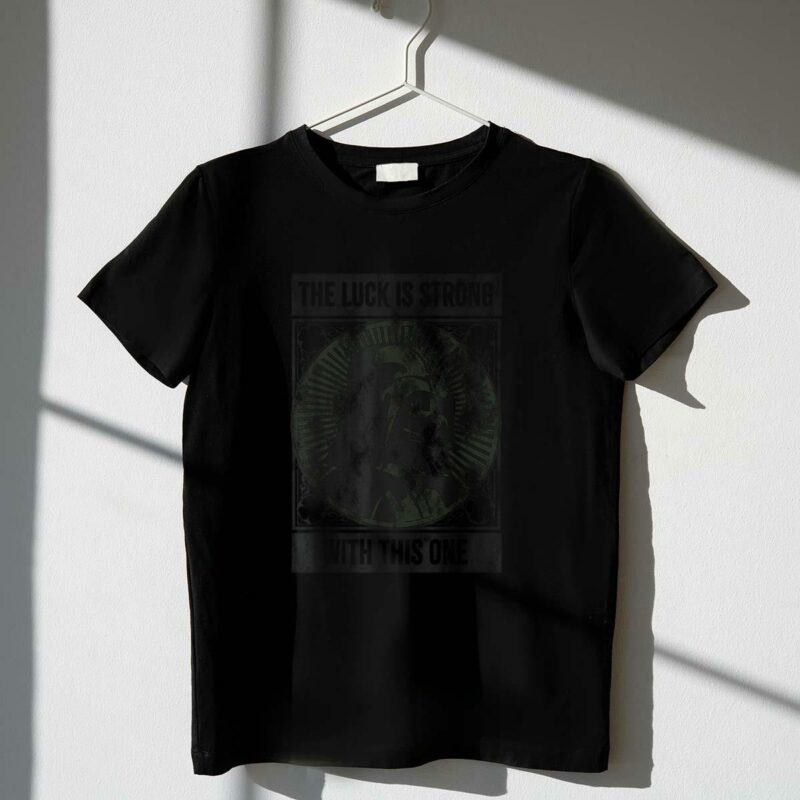 star wars darth vader the luck is strong with this one st patricks day retro t shirt t shirt 1 1