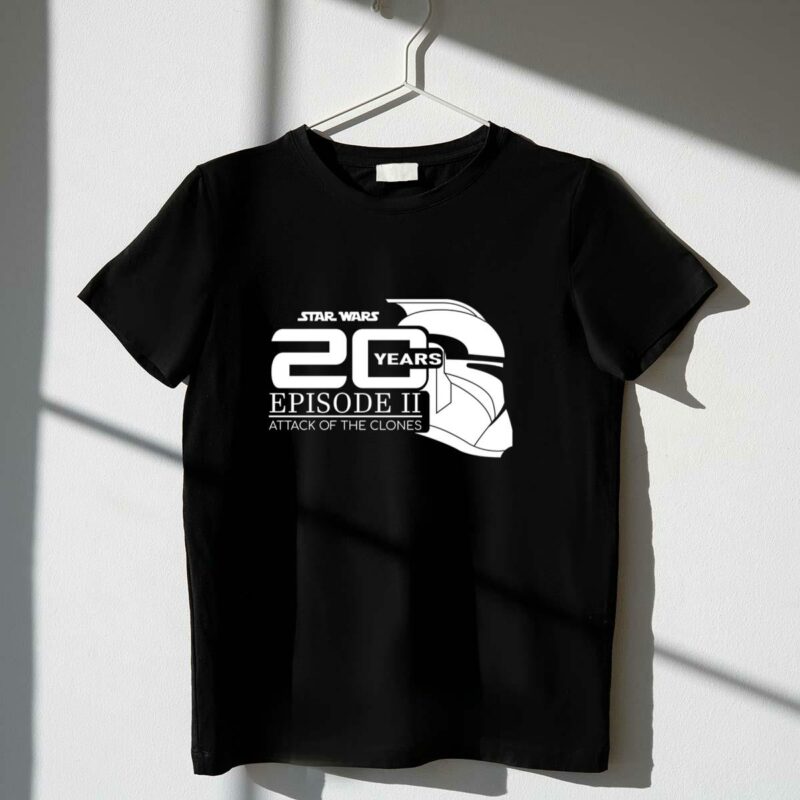 star wars episode ii attack of the clones 20 years t shirt t shirt 1 1