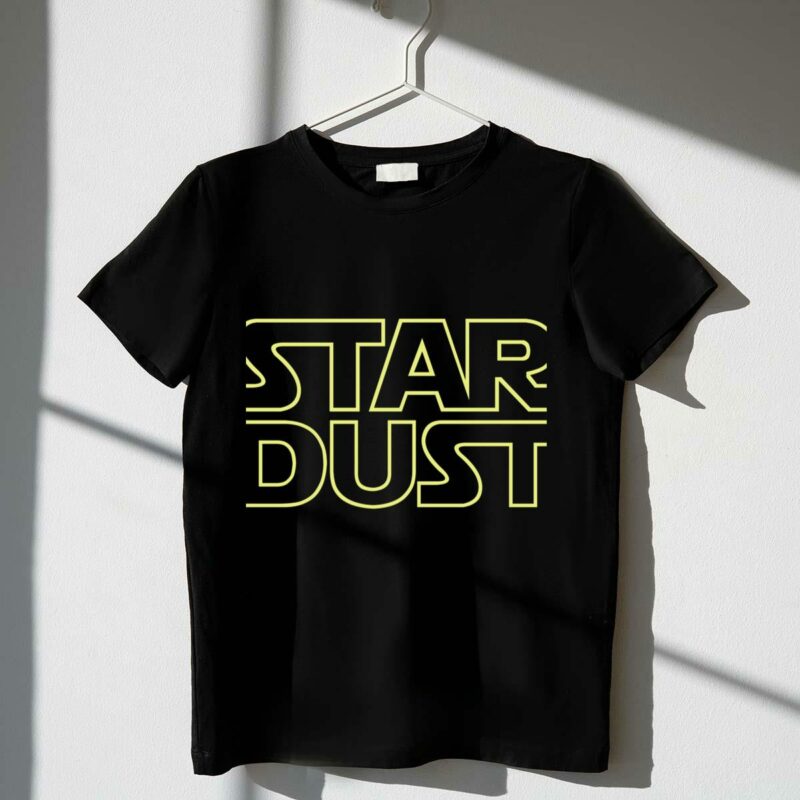 star wars inspired stardust typography t shirt t shirt 1 1