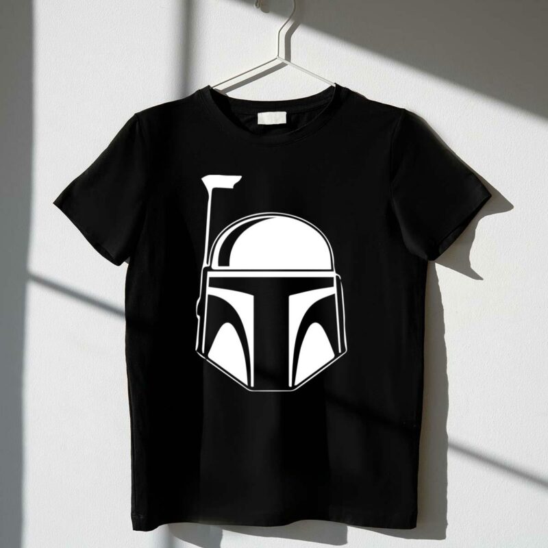 star wars inspiriert boba fett helm t shirt t shirt 1 1