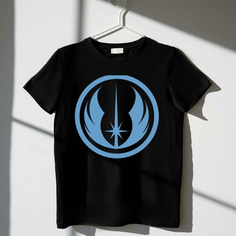 star wars jedi order insignia blue t shirt t shirt 1 1