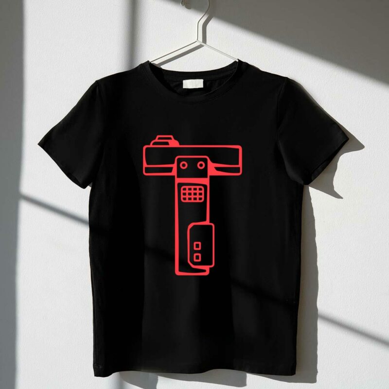 star wars lightsaber typography letter tech t shirt t shirt 1 1