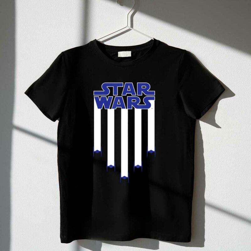 star wars logo fighter jets american flag t shirt t shirt 1 1