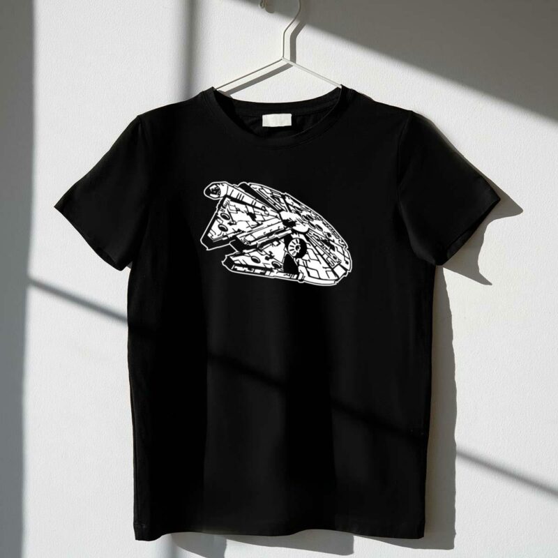 star wars millennium falcon spaceship iconic t shirt t shirt 1 1