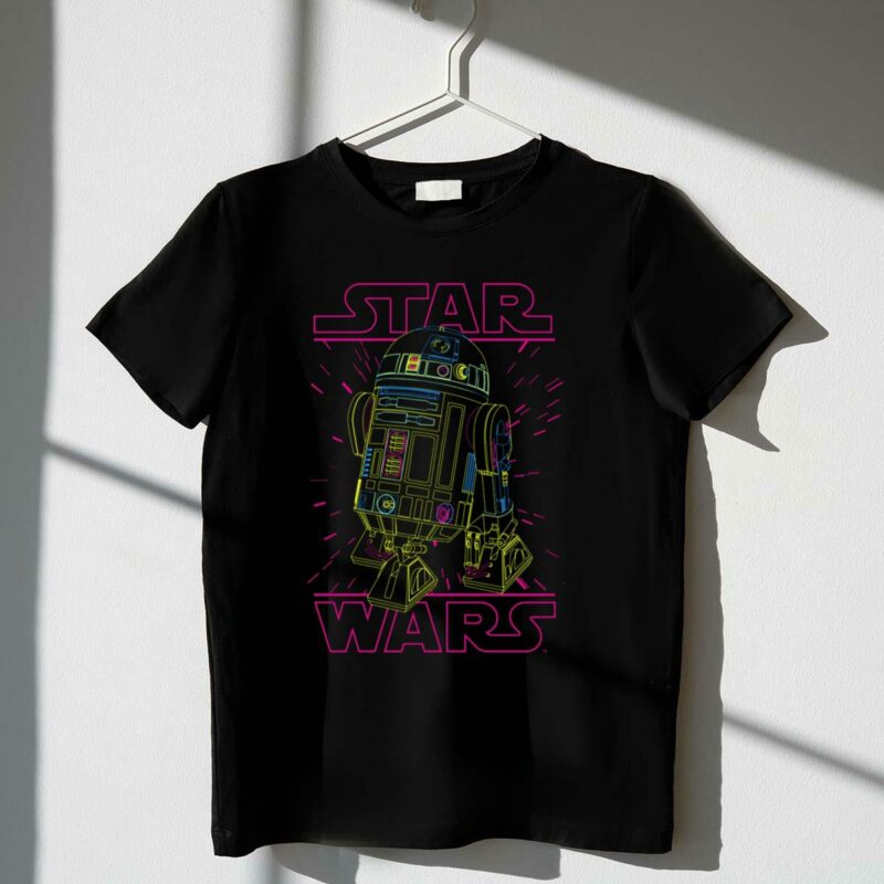 star wars neon r2 d2 t shirt t shirt 1 1