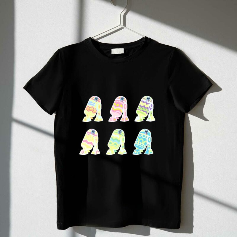 star wars r2 d2 pastel easter egg droid collection t shirt t shirt 1 1