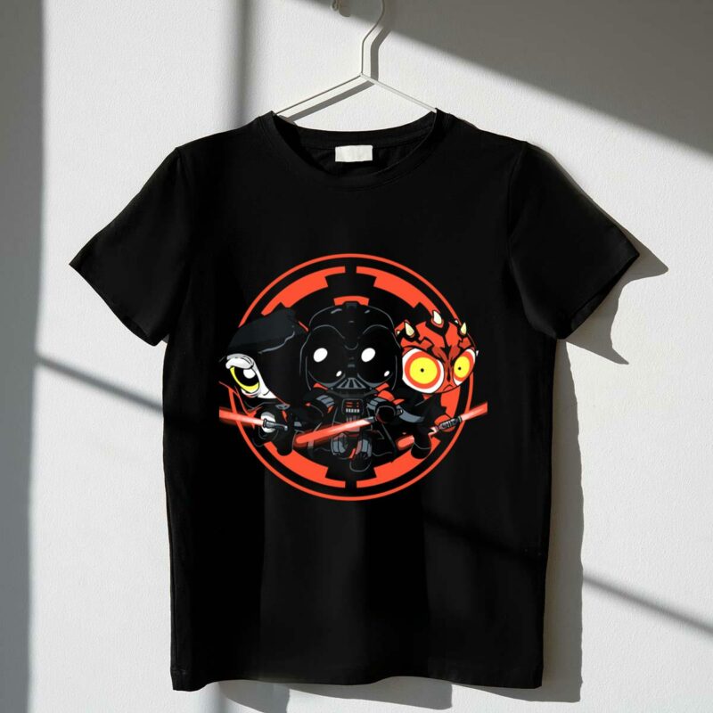 star wars sith villains darth vader emperor palpatine darth maul t shirt t shirt 1 1