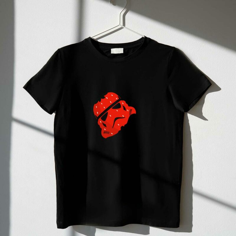 star wars stormtrooper chocolate dipped strawberry t shirt t shirt 1 1