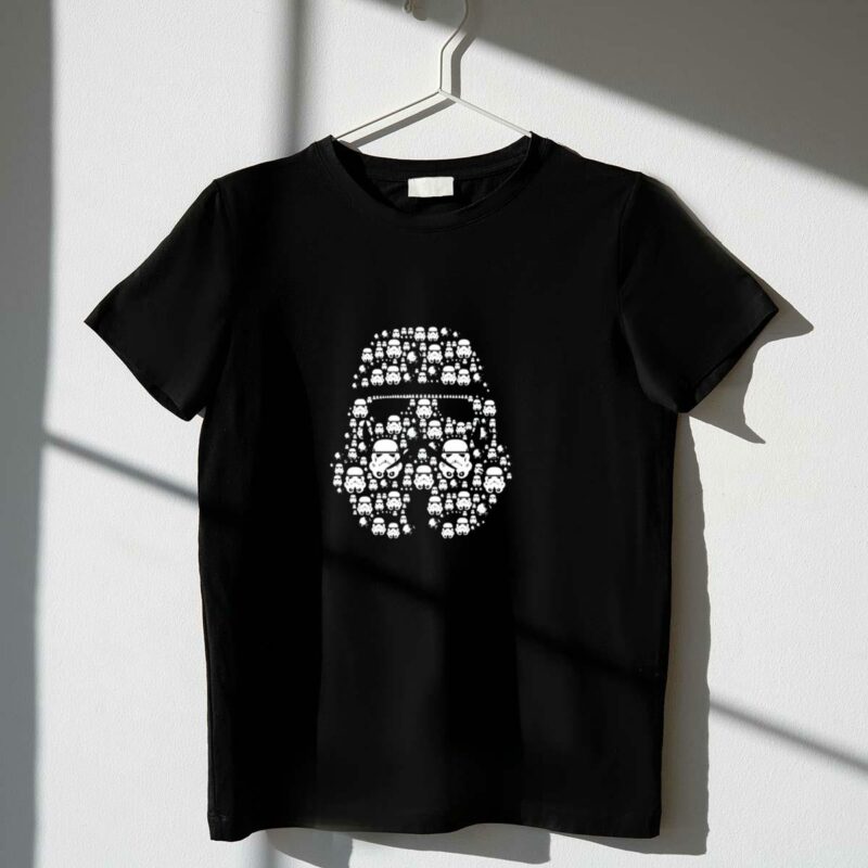 star wars stormtrooper helmet mosaic t shirt t shirt 1 1