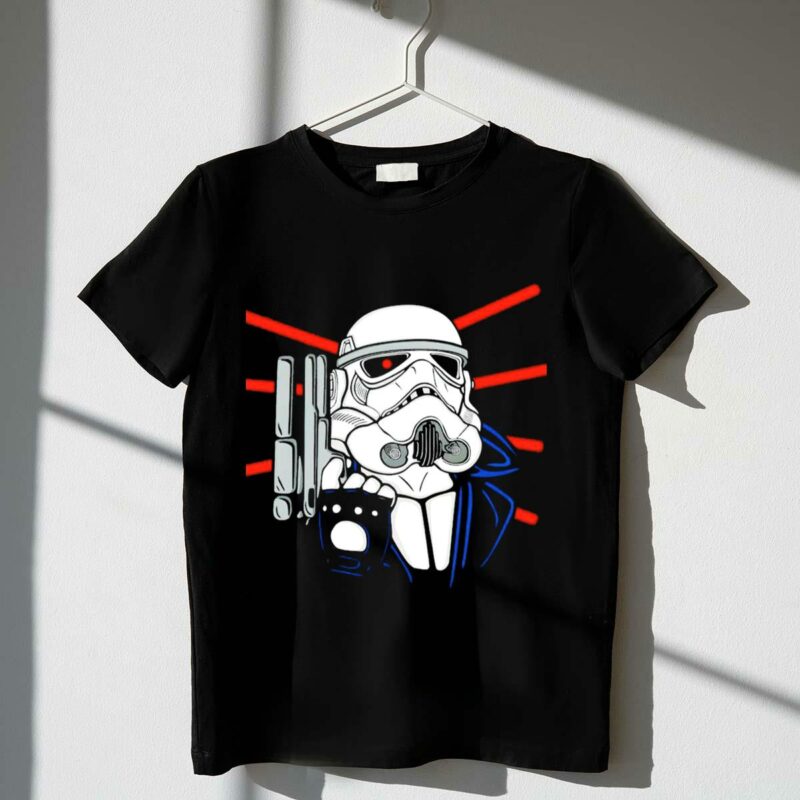 star wars stormtrooper meets the terminator mashup the storminator t shirt t shirt 1 1