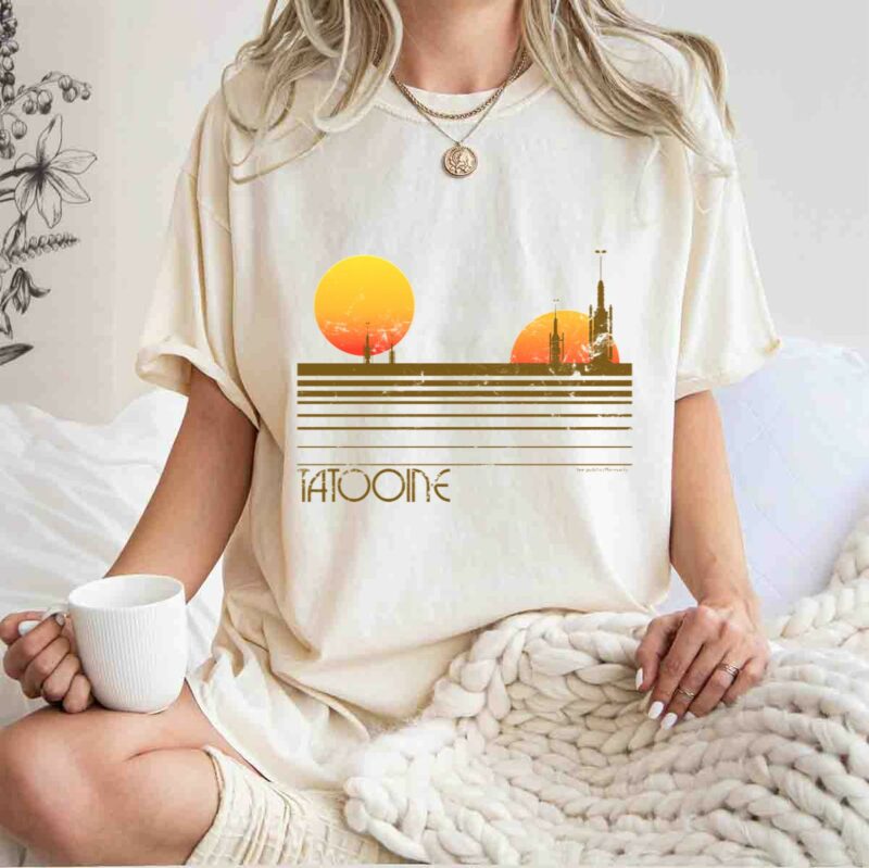star wars tatooine sunset twin suns t shirt t shirt 1 1
