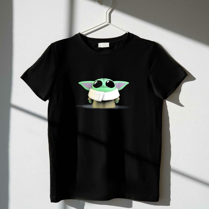 star wars the child emoji featuring the mandalorian iconic character t shirt t shirt 1 1