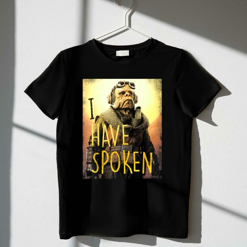 star wars the mandalorian kuiil i have spoken iconic catchphrase t shirt t shirt 1 1