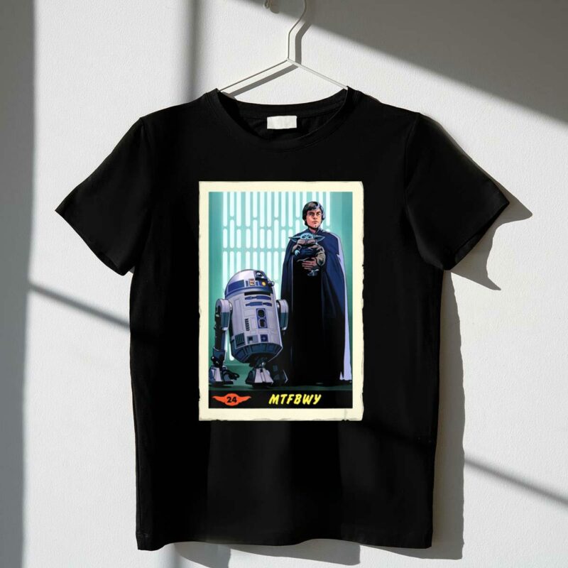 star wars the mandalorian skywalker begins mtfbwy trading card 24 t shirt t shirt 1 1