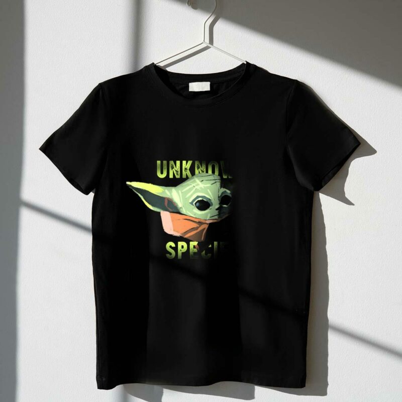 star wars the mandalorian the child unknown species grogu t shirt t shirt 1 1
