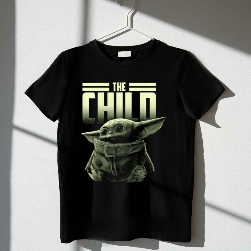 star wars the mandalorian the child yoda inspired character t shirt t shirt 1 1