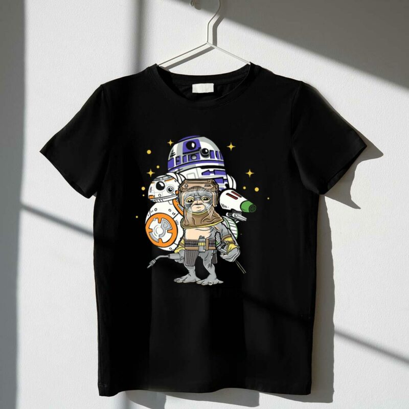 star wars the rise of skywalker babu frik droidsmith r2 d2 bb 8 c 3po t shirt t shirt 1 1