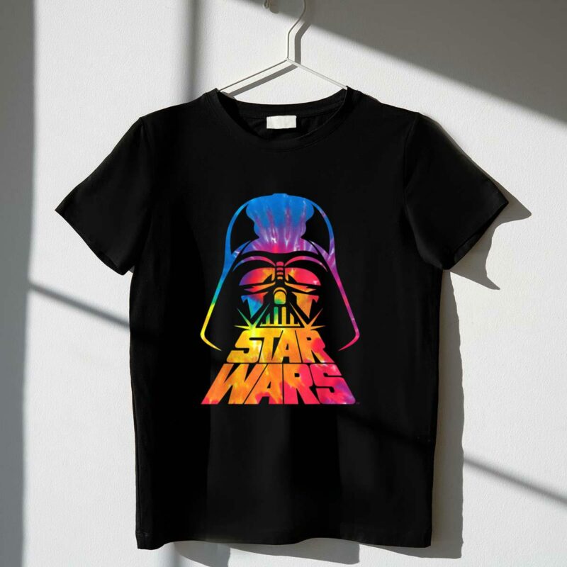 star wars tie dye darth vader helmet t shirt t shirt 1 1