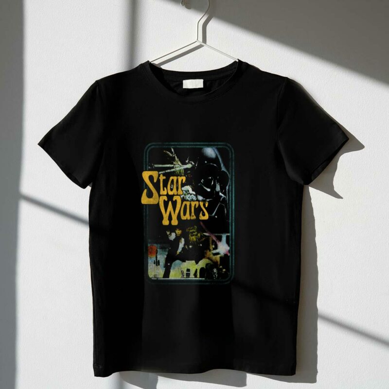 star wars vintage style group iconic movie t shirt t shirt 1 1