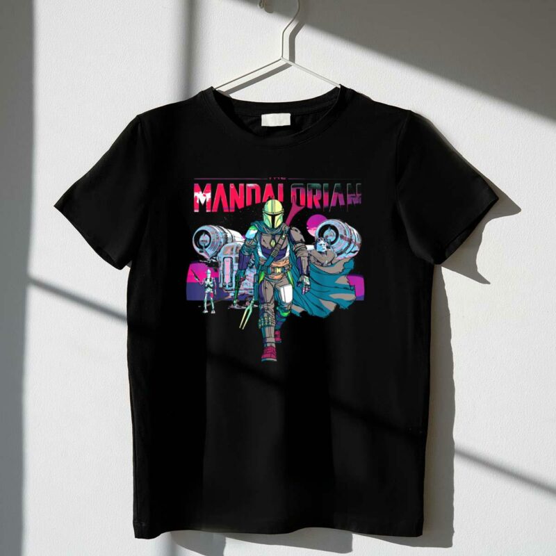 the mandalorian ig88 neon star wars galaxy adventure t shirt t shirt 1 1