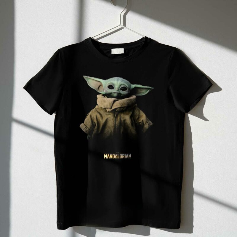 the mandalorian the child simple star wars t shirt t shirt 1 1