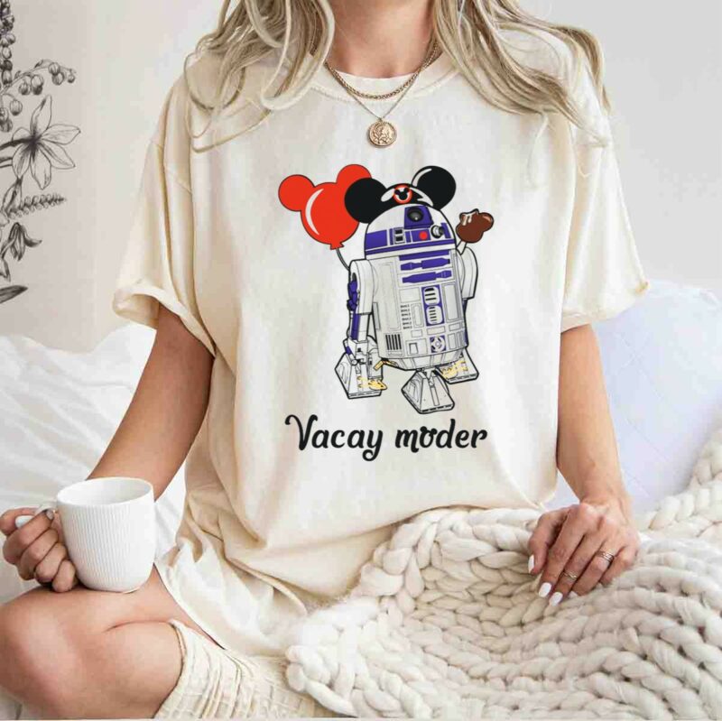 vacay mode r2 d2 droids star wars mickey balloon ice cream t shirt t shirt 1 1