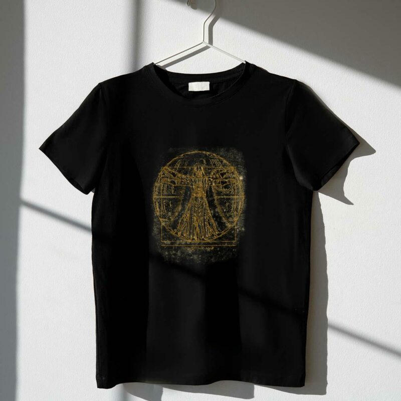 vitruvian sith da vinci star wars crossover t shirt t shirt 1 1
