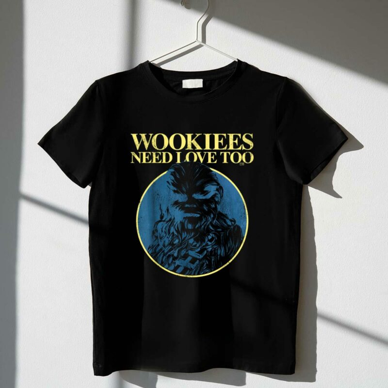wookiees need love too star wars chewbacca t shirt t shirt 1 1
