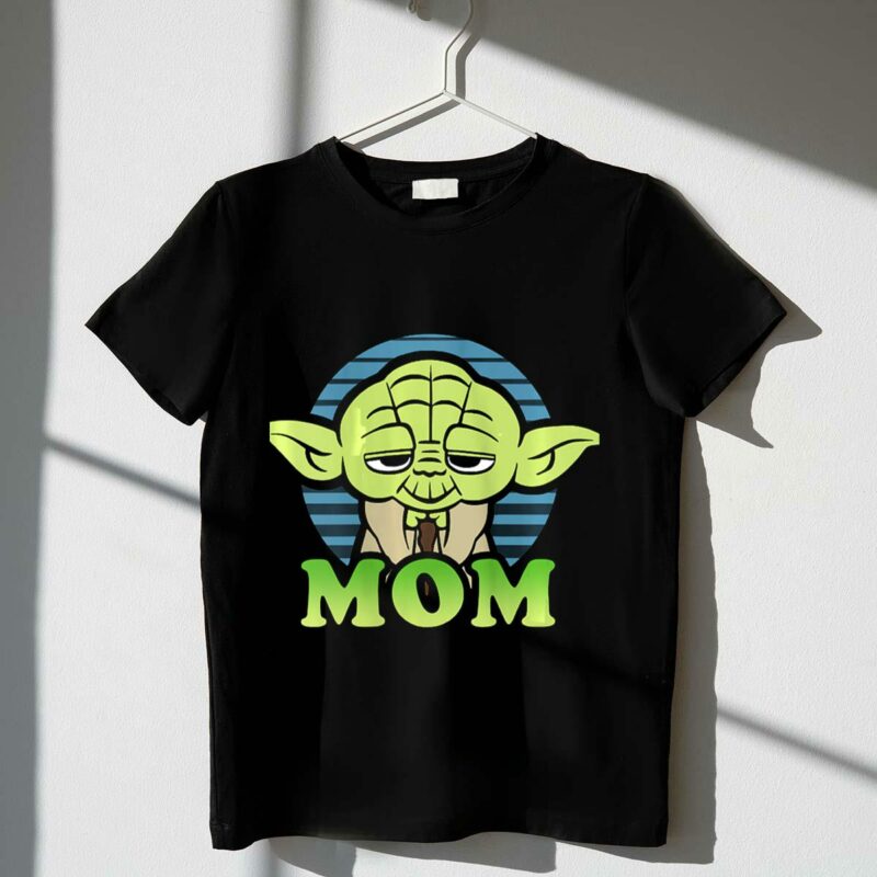 yoda coolest mom star wars cartoon t shirt t shirt 1 1