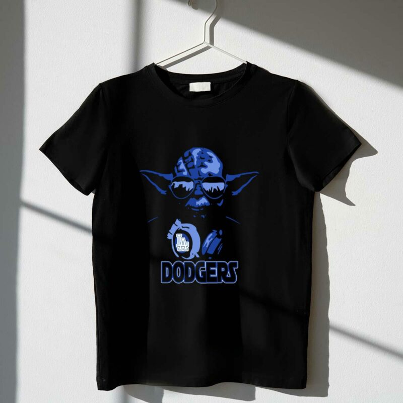 yoda dodgers la star wars los angeles fans t shirt t shirt 1 1