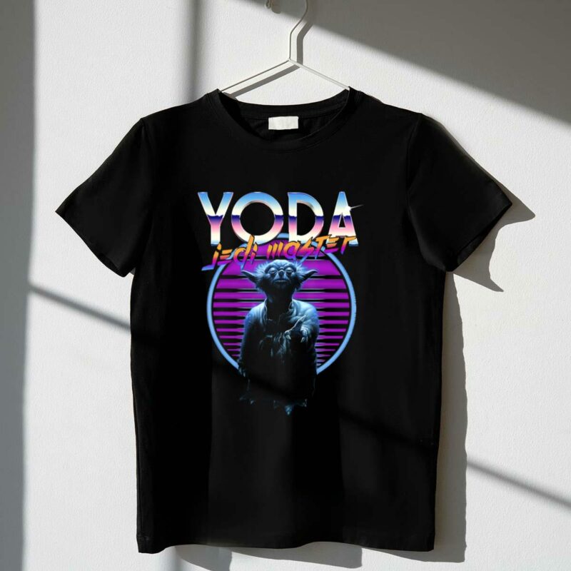 yoda jedi master the ultimate 80s star wars t shirt t shirt 1 1