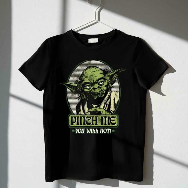yoda pinch me you will not star wars t shirt t shirt 1 1