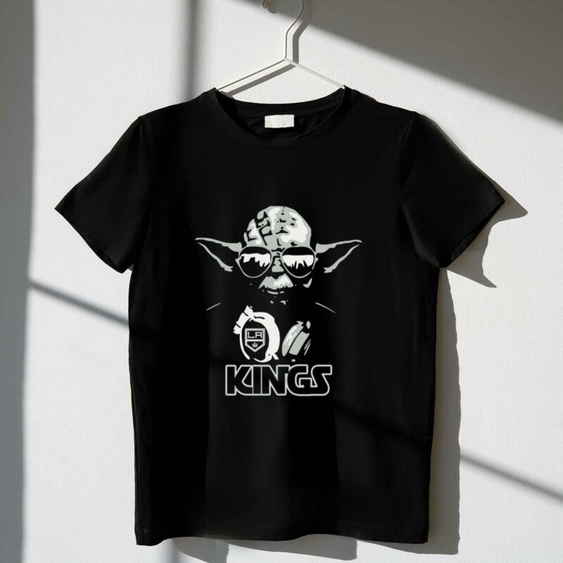 yoda star wars la kings hockey fans t shirt t shirt 1 1