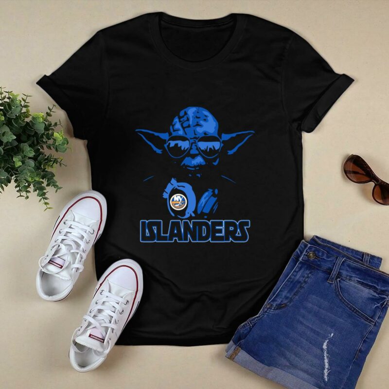 yoda star wars new york islanders fans embodying jedi wisdom and hockey passion t shirt t shirt 0